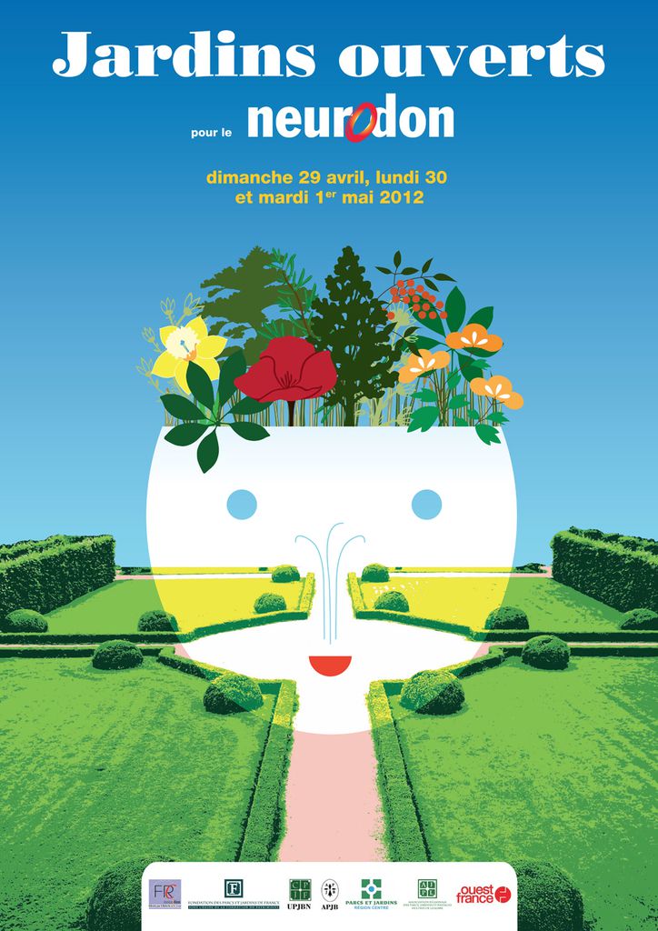 9ème édition des &laquo;&nbsp;Jardins Ouverts pour le Neurodon&nbsp;&raquo; les dimanche 29 avril, lundi 30 et mardi 1er mai 2012