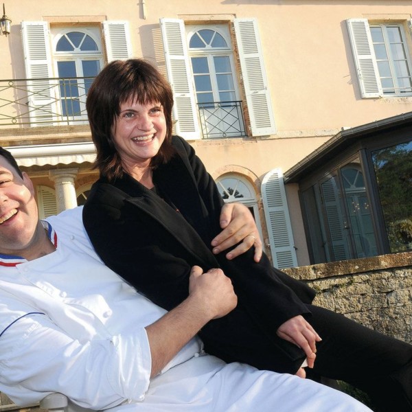 Le chef Romuald Fassenet et sa femme Catherine, sommelière