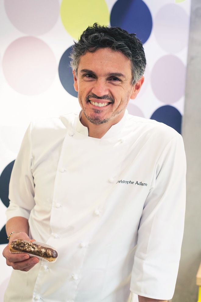 Christophe Adam, le génie de l'éclair révolutionne la tartelette.