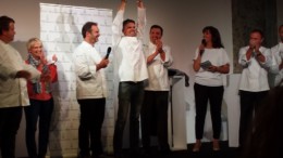 Christophe adam élu Meilleur chef pâtissier de l'année 2015 Relais Desserts