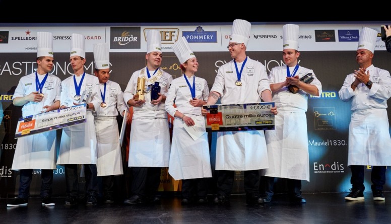 Laurent Lemal, vainqueur du Bocuse d'Or France 2015_ ©BocFrance-dinerchefs