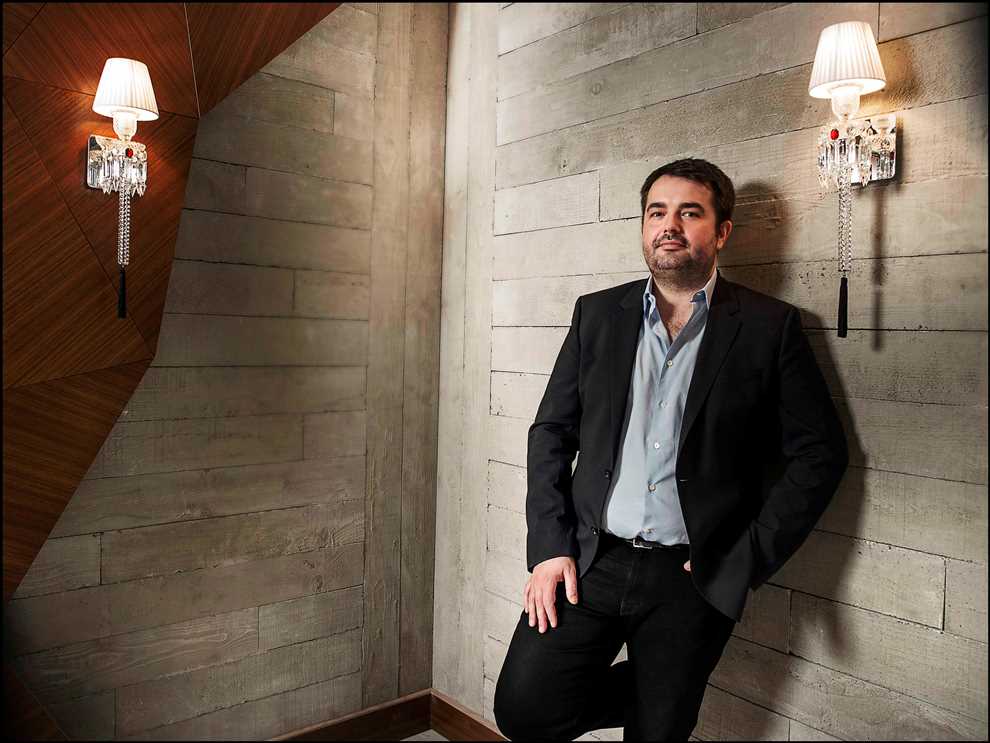 Jean Francois Piege se met sur son 31 pour sa première Saint-Sylvestre au Grand Restaurant_©Khanh Renaud