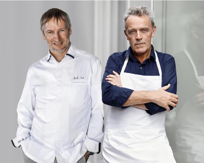 Paolo Sari et Alain Passard seront réunis pour un repas à 4 mains 100 % biologique le 8 mars 2016_© Monte Carlo Beach