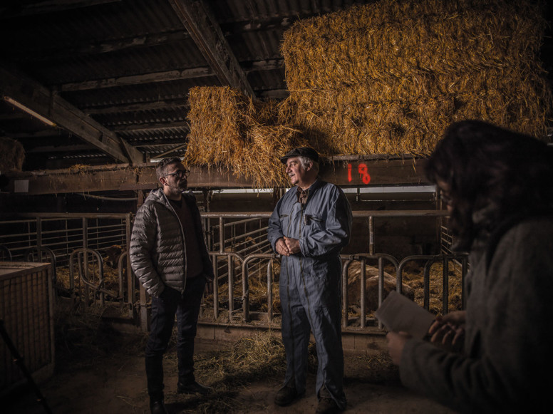 Entre le chef et l&rsquo;agriculteur, une vraie complicité existe, une même passion les réunie : la préservation de l&rsquo;Aubrac et de son patrimoine.