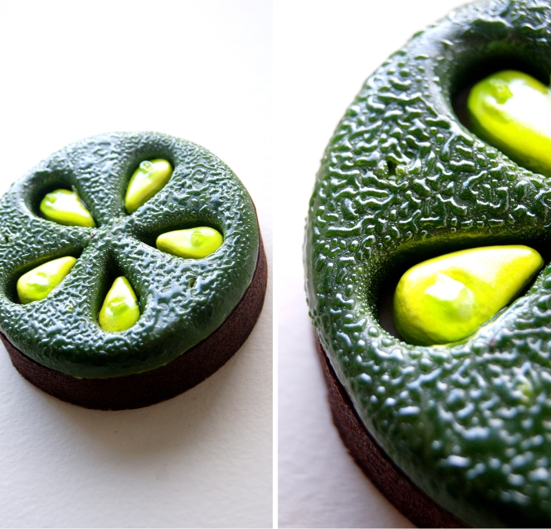 La tartelette choco/coco/citron vert, version revisitée par Titouan Claudet_©Titouan Claudet