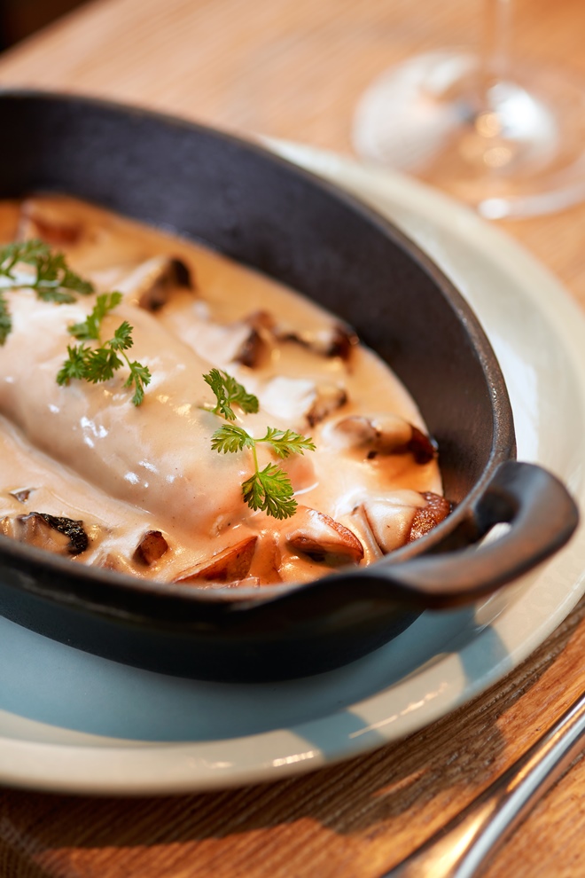 le Boudin Richelieu, plat emblématique d'André Pic_© Serge Chapuis