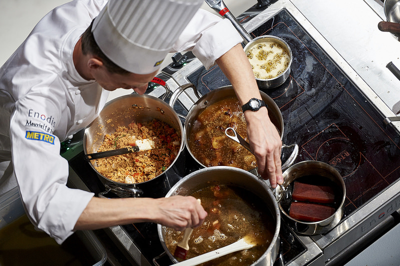 Comme des sportifs, chaque candidat du Bocuse d'Or se prépare à 5h45 d'épreuves_© Photos Le Fotographe