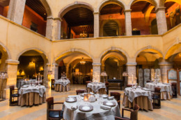 salle du restaurant d'Anthony Bonnet à cours des Loges de Lyon