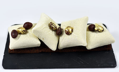 Nicolas Bacheyre Noel 2016 Buche chocolat noir