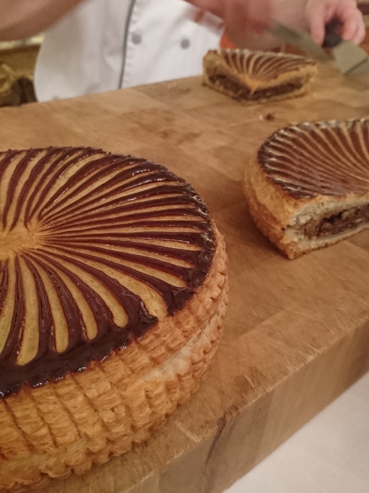 Galette des rois à la noisette