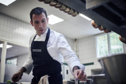 Jean-françois Malle chef étoilé au restaurant la rotonde à Charbonnière-les-bains dans le rhône