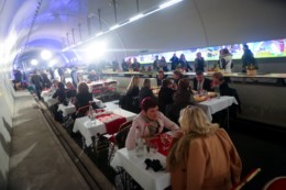 Biennale Intarnationale du Gout, Lyon 2017. Le tunnel du gout le 