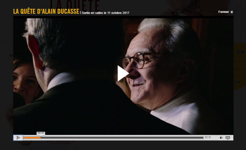 Bande Annonce Film Alain Ducasse