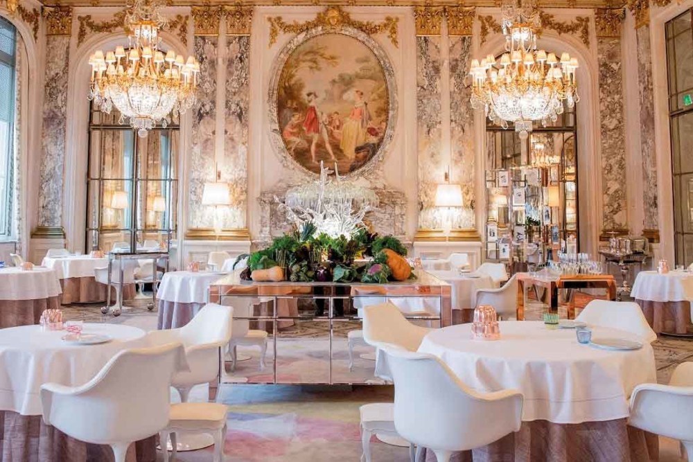 Le restaurant le Meurice Alain Ducasse