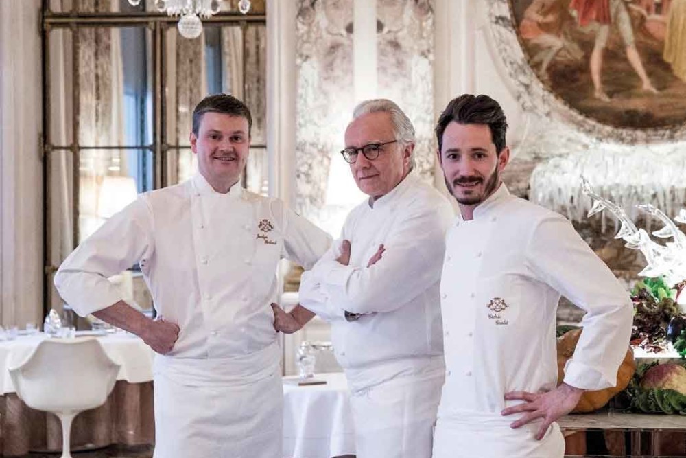 Alain Ducasse, Jocelyn Herland ,Cédric Grolet