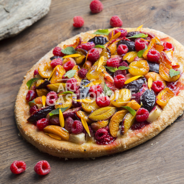 Tarte aux fruits de saison