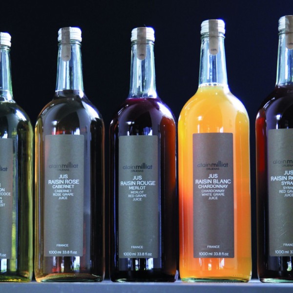 Jus de fruit Alain Milliat, artisan producteur basé à Orliénas dans le Rhône