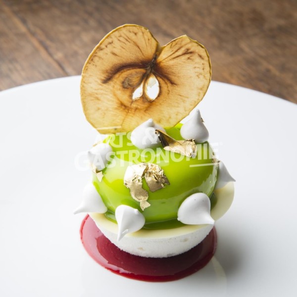 Meringue de pomme basilic