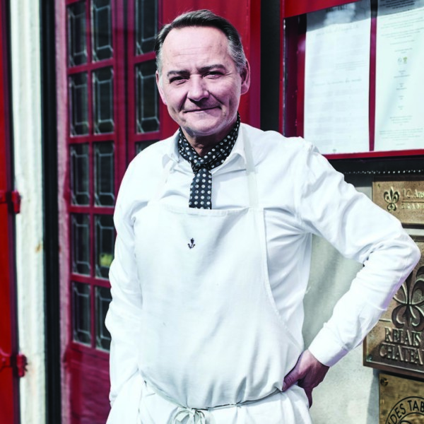 Jean-Christophe Ansanay-Alex, Chef étoilé michelin du restaurant Auberge de lîle Barbe à Lyon.