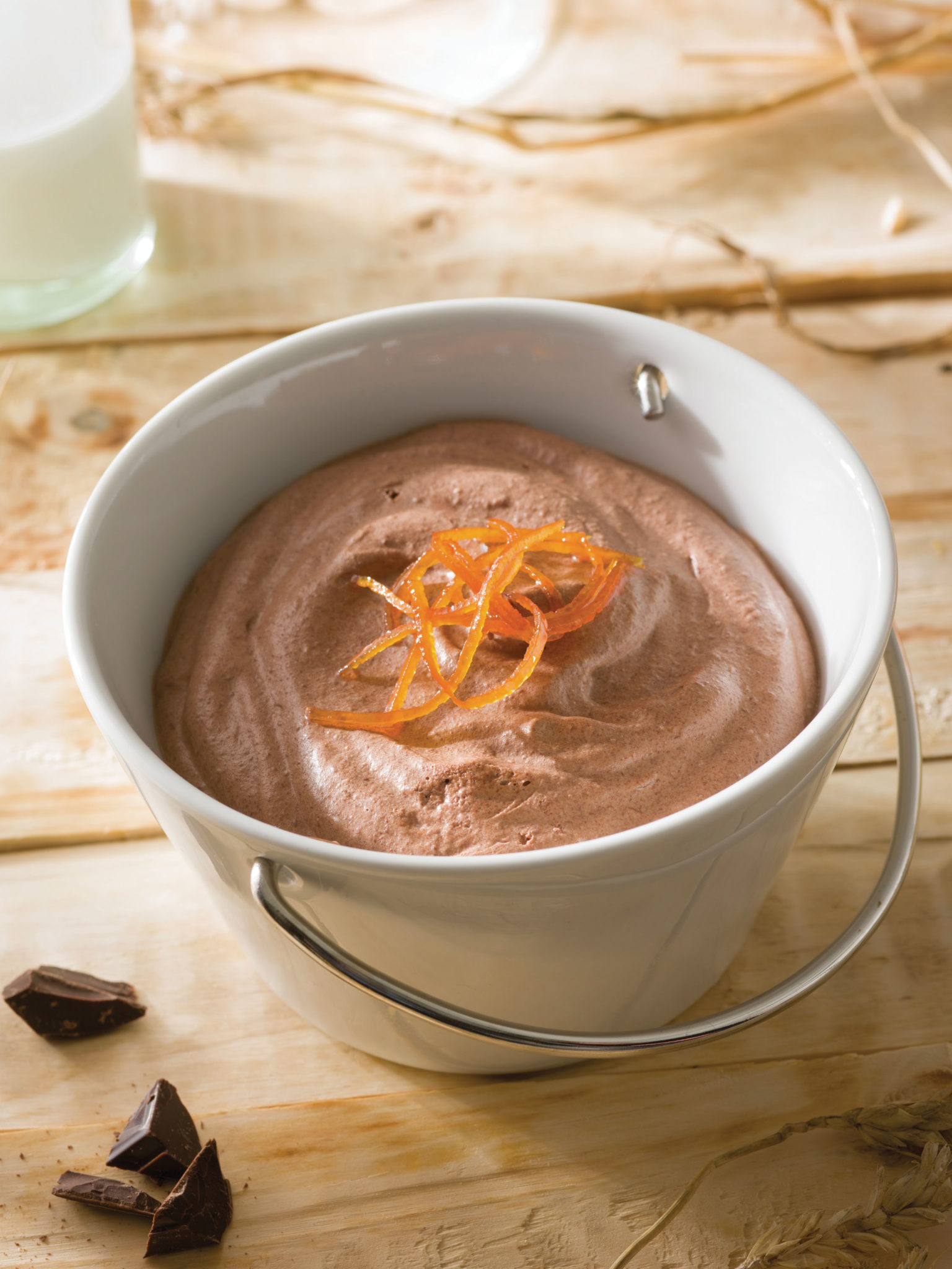 Mousse au chocolat au lait - Recette sans oeufs - Un déjeuner de soleil