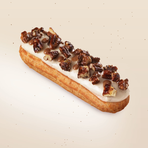 Eclair noix de pécan vanille