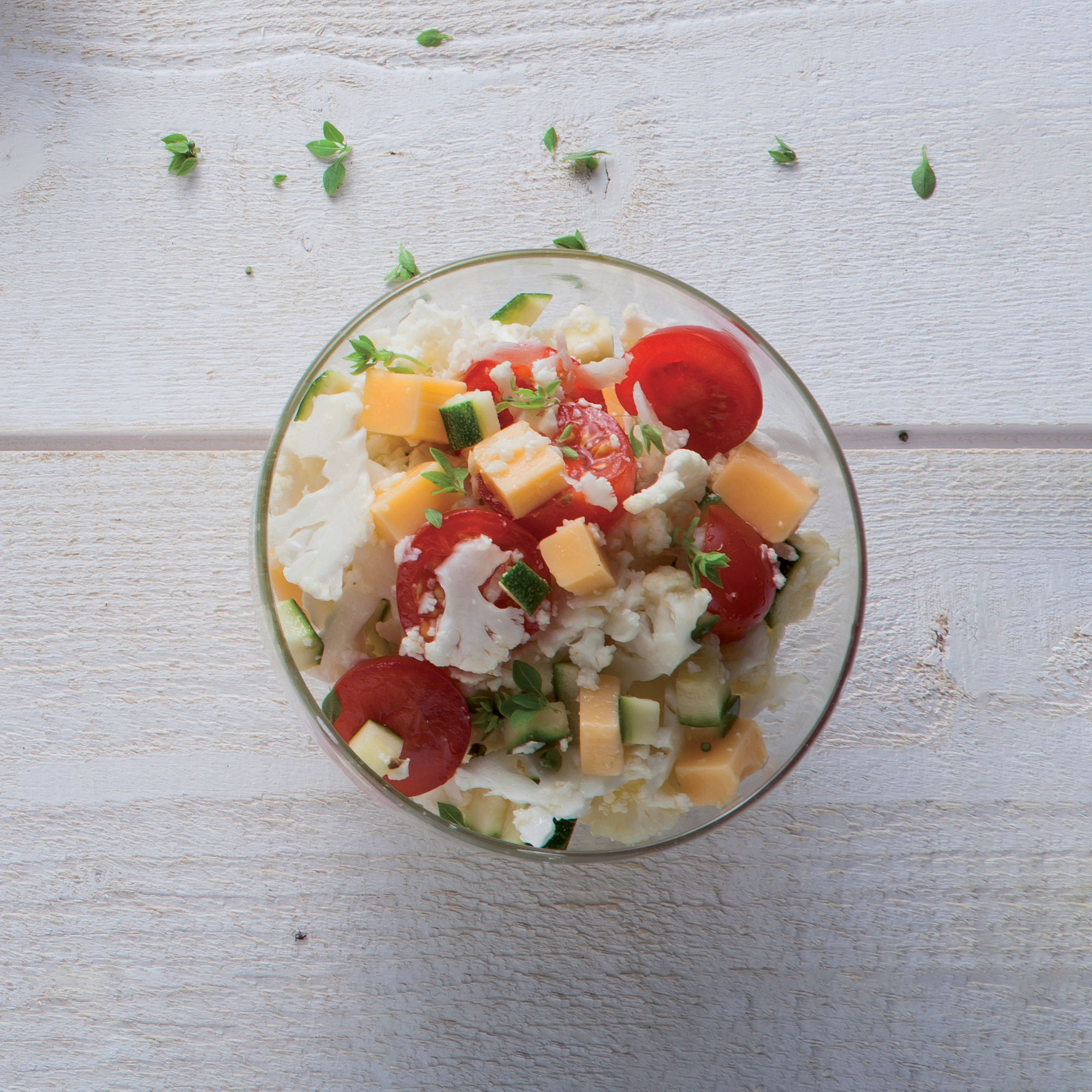 Salade de chou-fleur râpé - Arts & Gastronomie