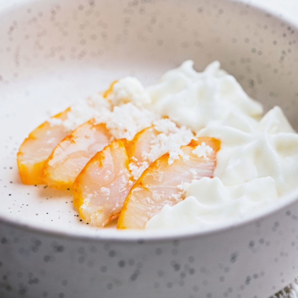 Haddock et espuma de chou-fleur