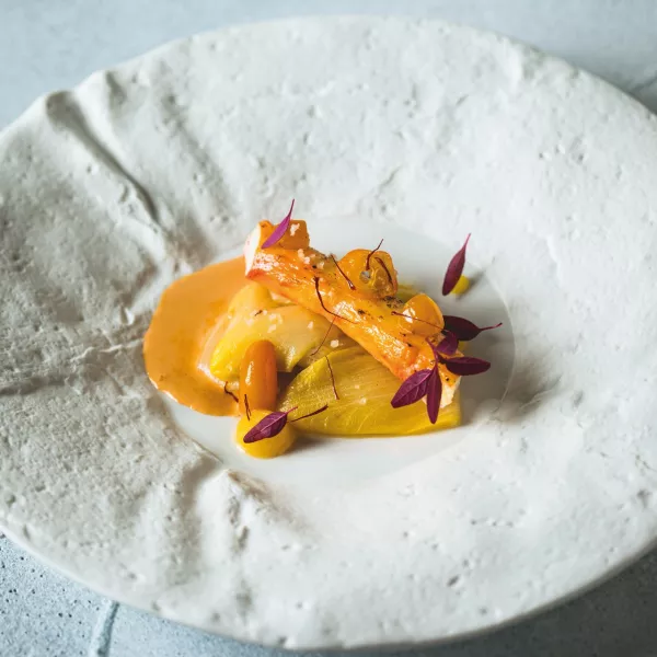 Endive et crabe