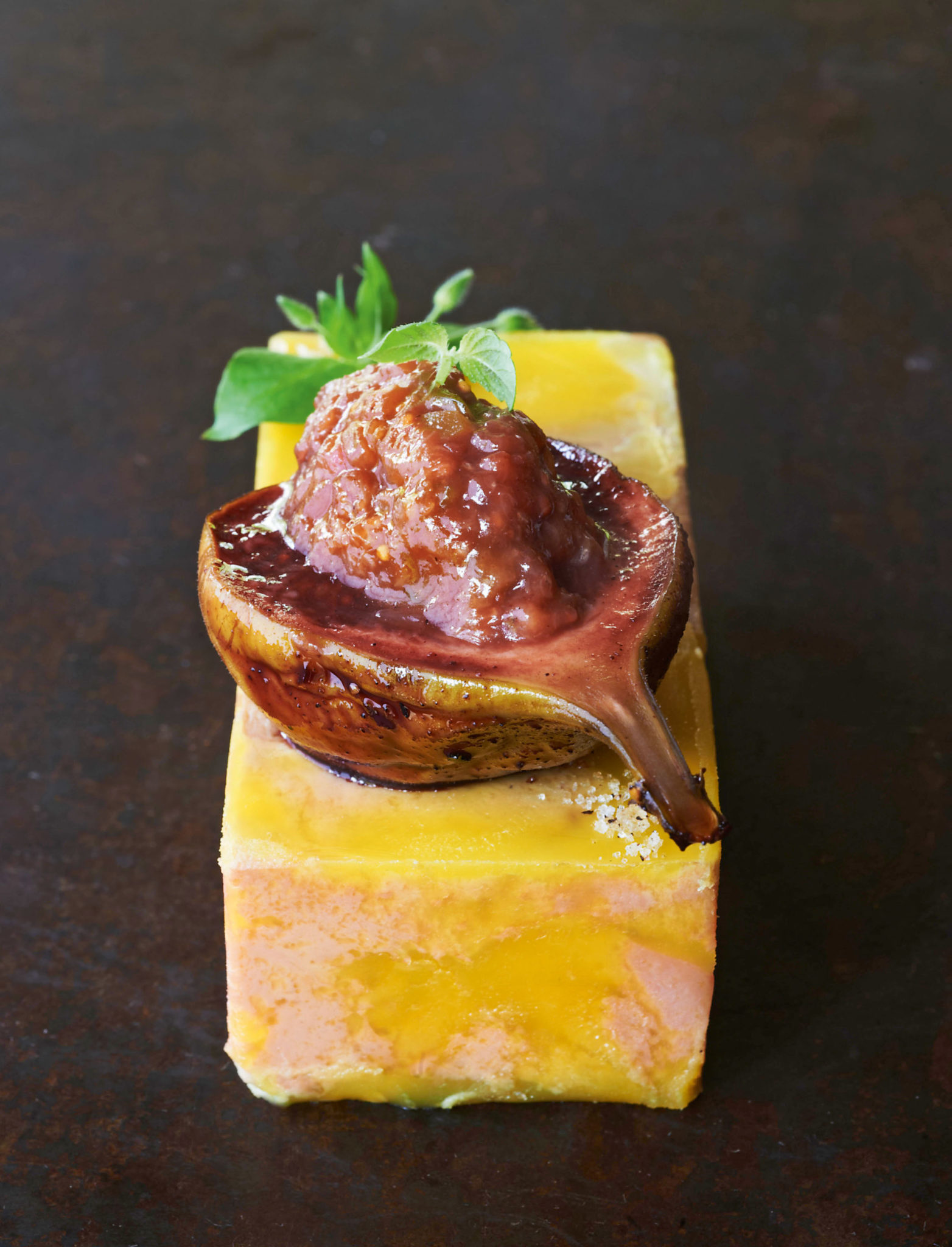 Plat terrine foie gras