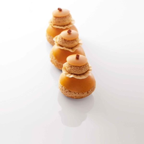 recette de Religieuse caramel beurre salé par Christophe Michalak