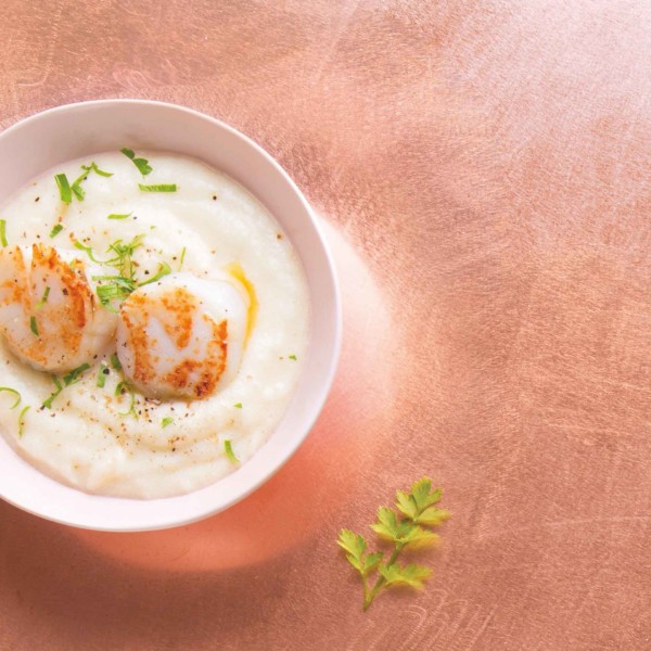 Recette velouté de panais aux noix de Saint-jacques