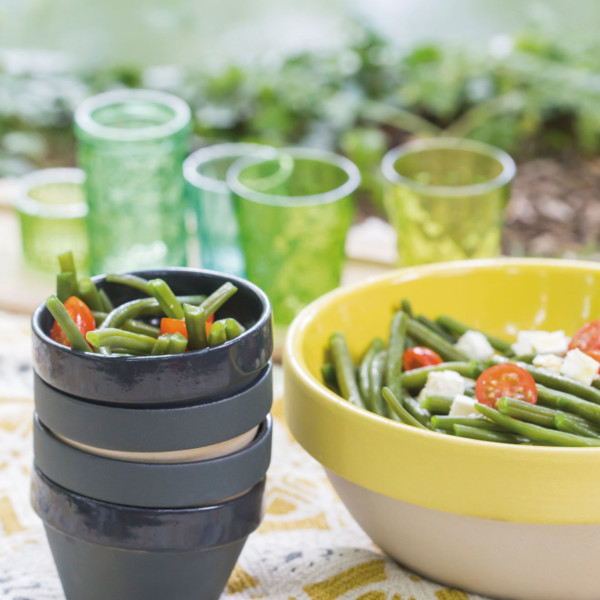 Salade de haricots verts et fêta