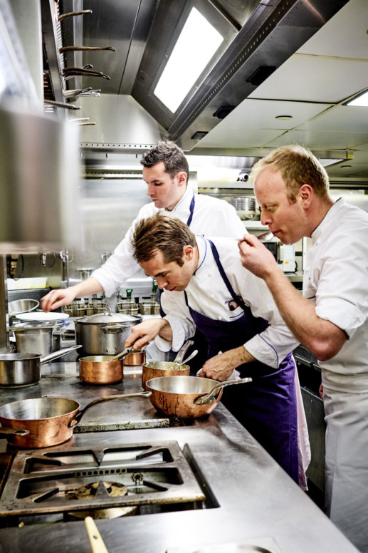 David Bizet en cuisine