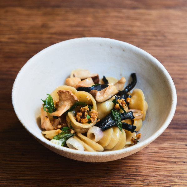 Orecchiette et bouillon thaï