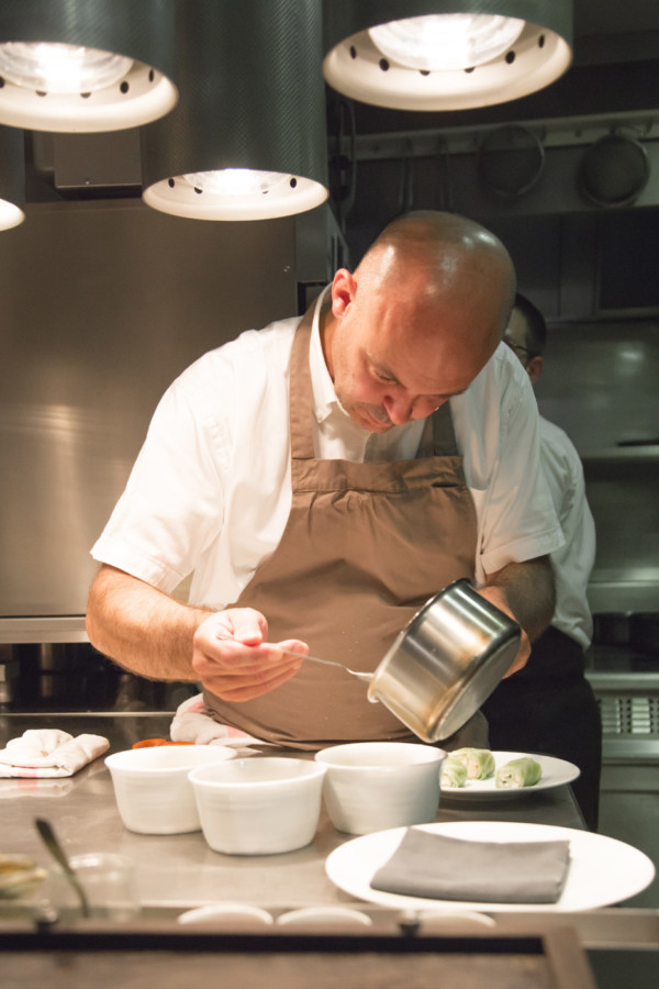 Alexandre Bourdas en cuisine