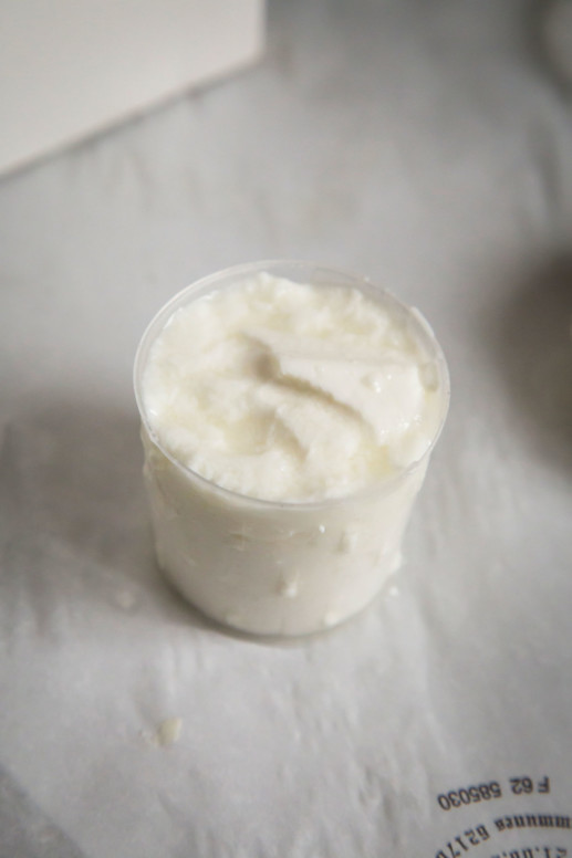 Fromage blanc au lait de chèvre