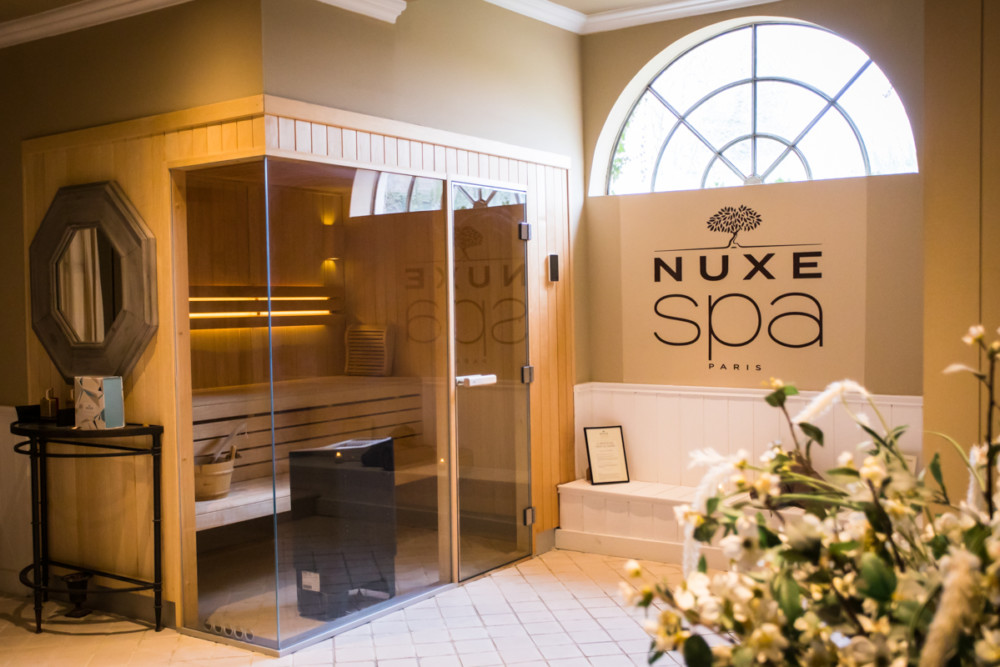 Le spa Nuxe du Château de Courban