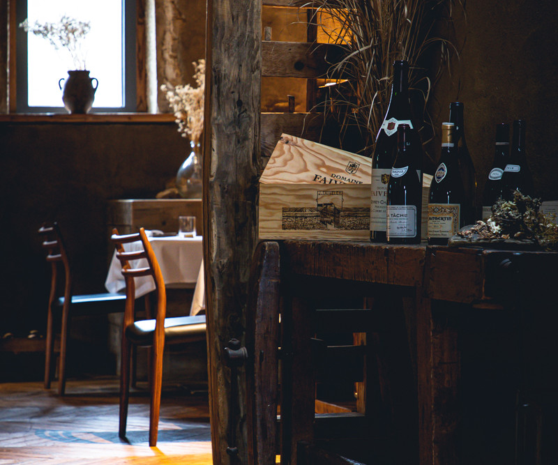 LA TABLE DE THOMAS COLLOMB ROTISSERIE DU CHAMBERTIN