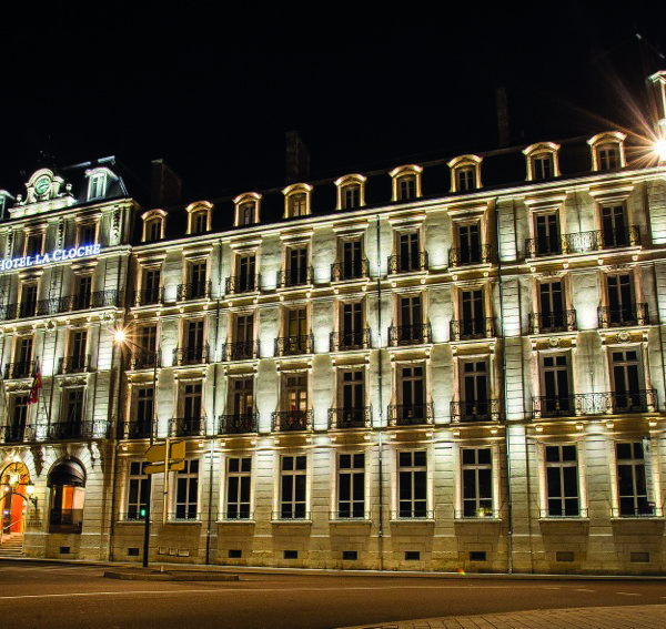 Façade Grand Hôtel la Cloche Dijon