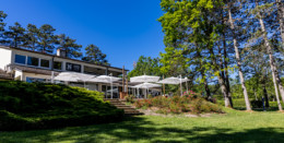 le jardin du Country Club Golf Norges