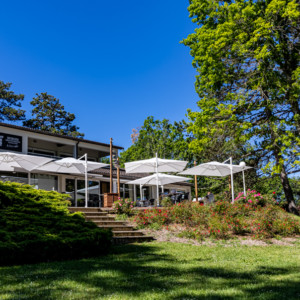 le jardin du Country Club Golf Norges