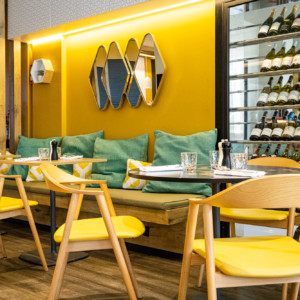 La salle du restaurant Le Klub