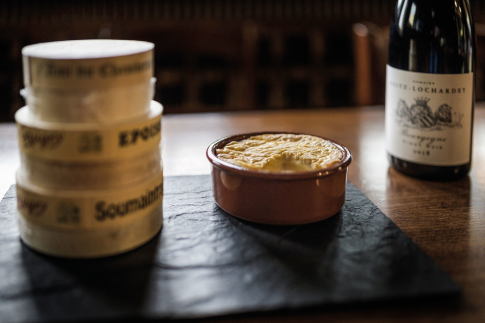 Epoisses, Soumaintrain et Plaisir au Chablis Gaugry