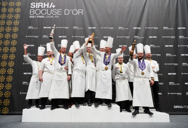 Lauréats du Bocuse d'Or