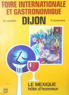 Affiche de la Foire Gastronomique de 1984