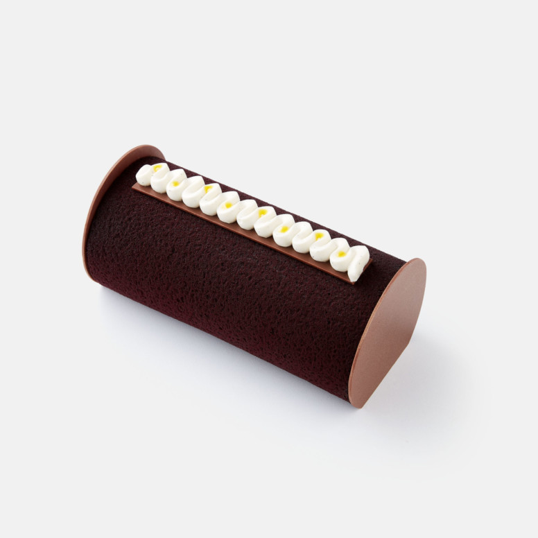 Bûche Chocolat Passion Noël Cyril Lignac