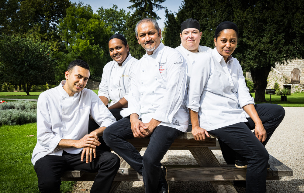 L'équipe des cuisines du Château du Vault-de-Lugny