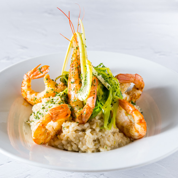 Risotto aux gambas