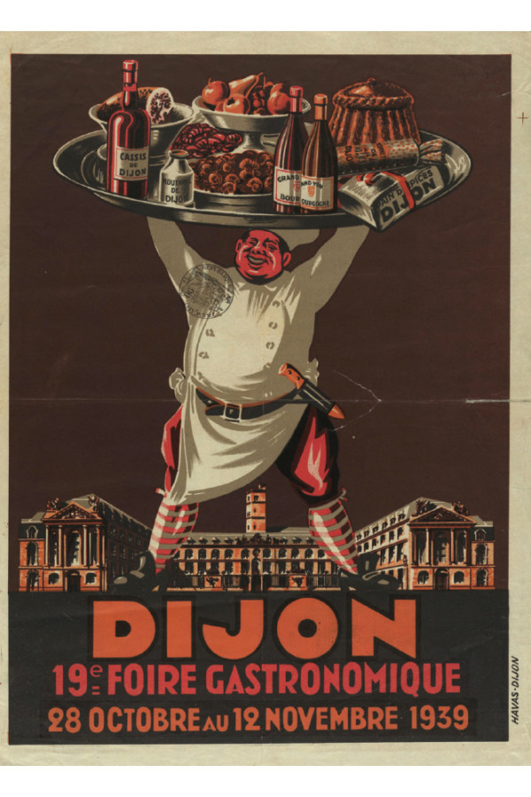 Affiche de la Foire Gastronomique de 1939