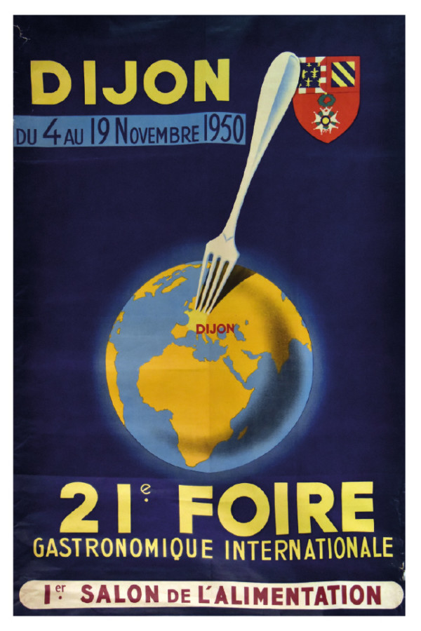 Affiche de la Foire Gastronomique de 1950